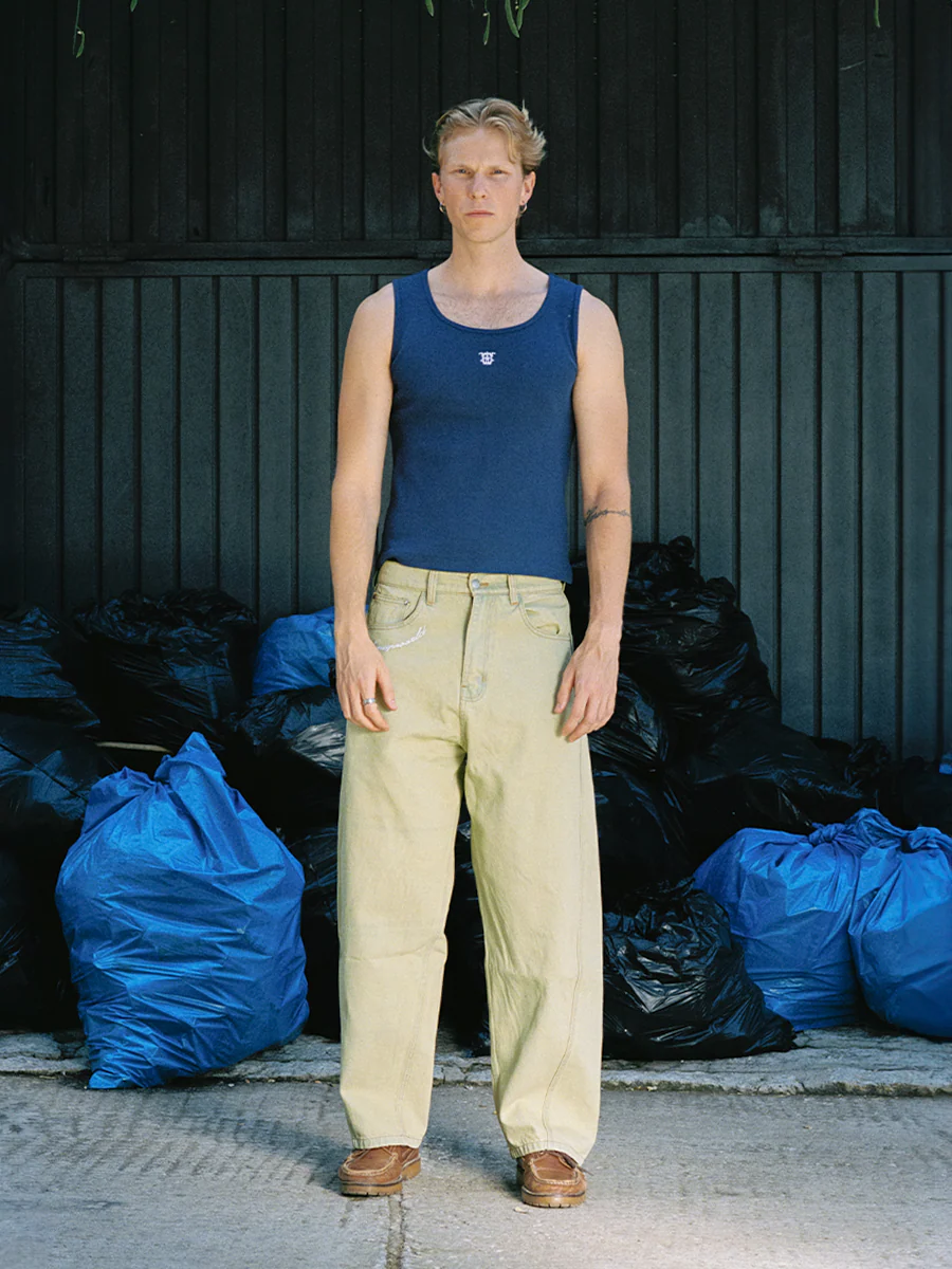 BASIC TANK TOP 2-PACK WHITE/NAVY - Image 3