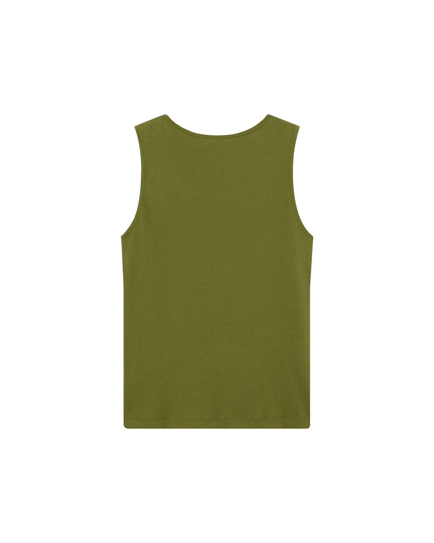 BASIC TANK TOP 2-PACK WHITE/OLIVE - Image 6