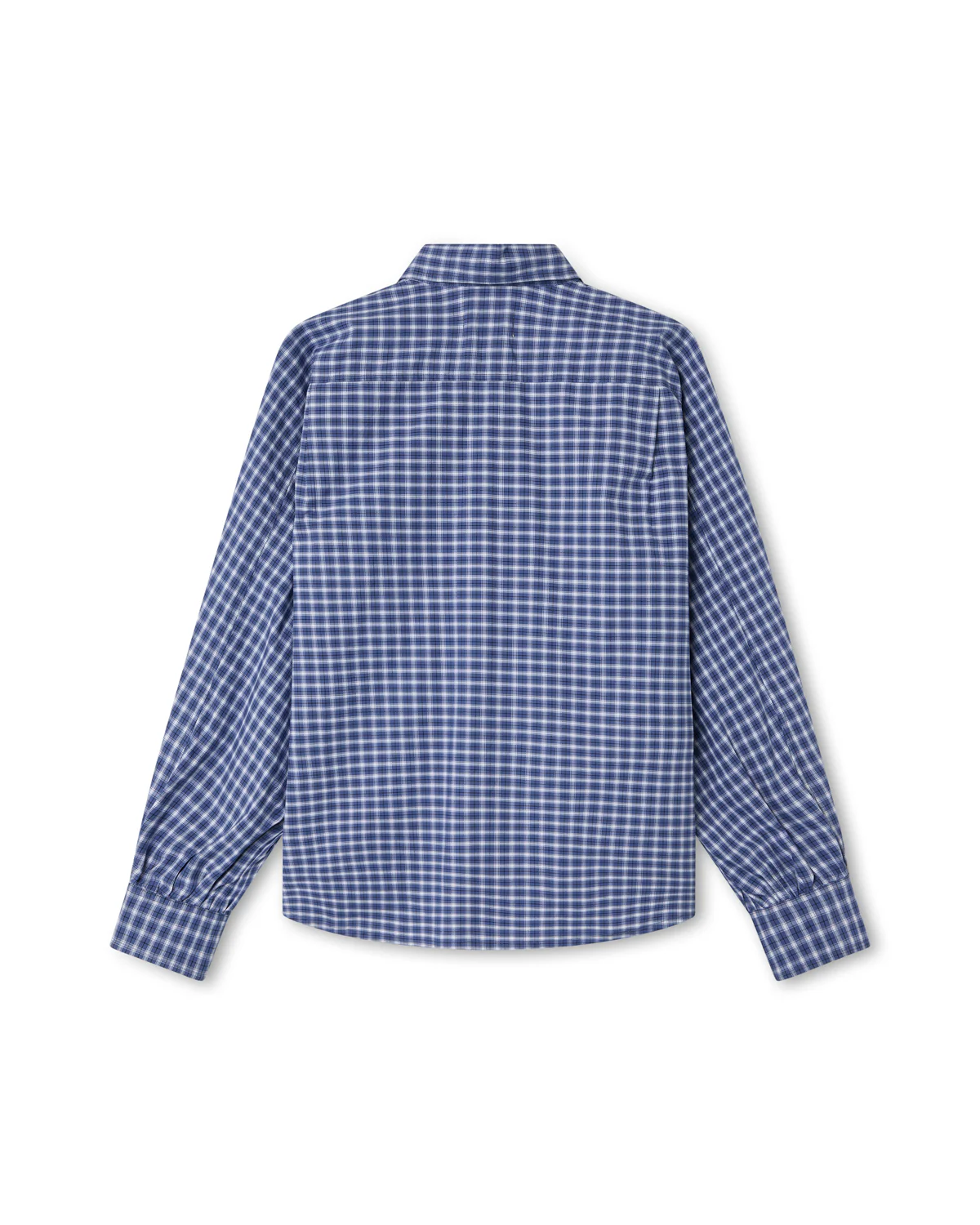 CABLE OXFORD SHIRT BLUE - Image 4