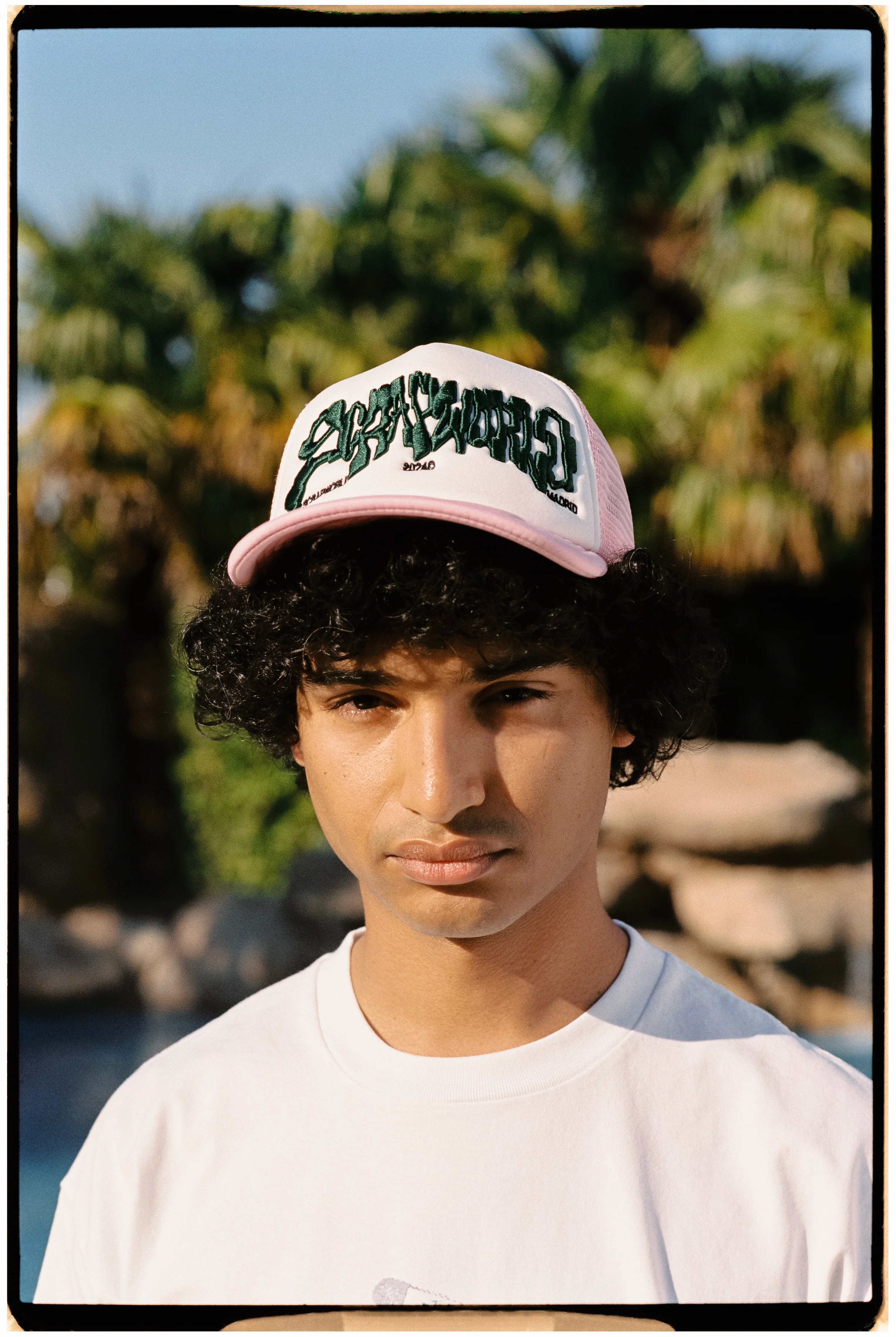 ROCKS TRUCKER CAP PINK - Image 4