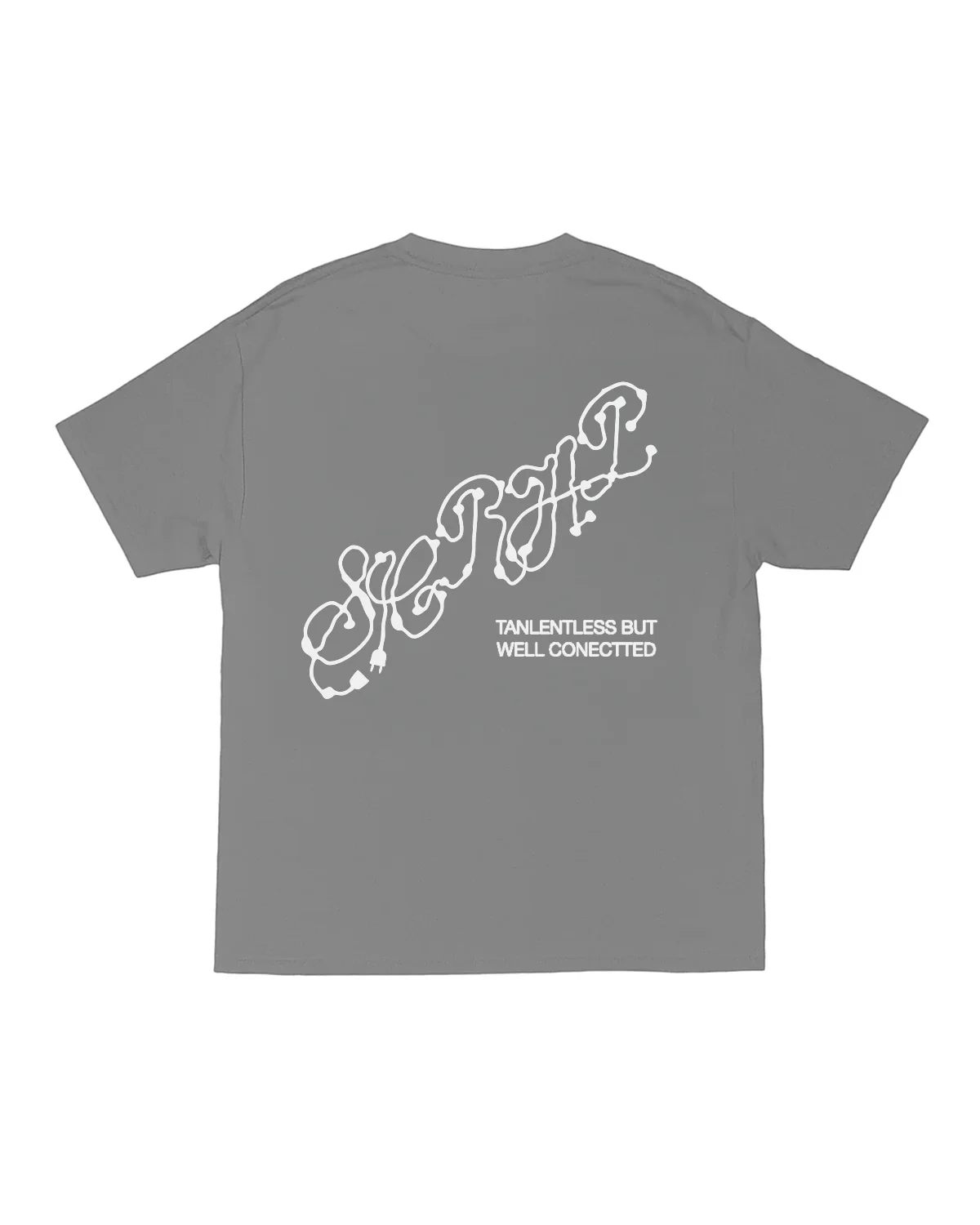 “TaNLLeNtLeSs” TEE FADED GREY
