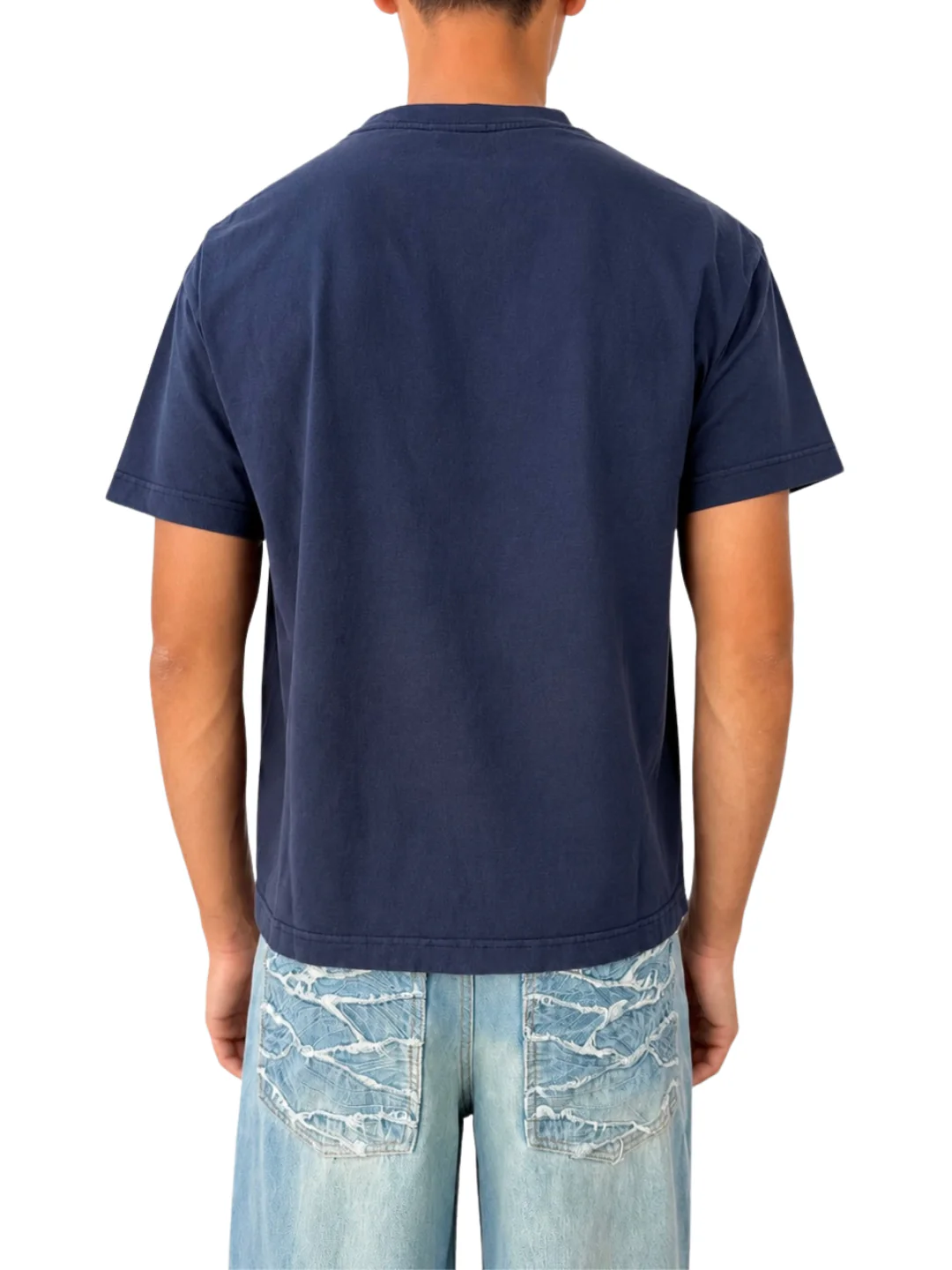 GENYUS AT WORK TEE NAVY - Image 5