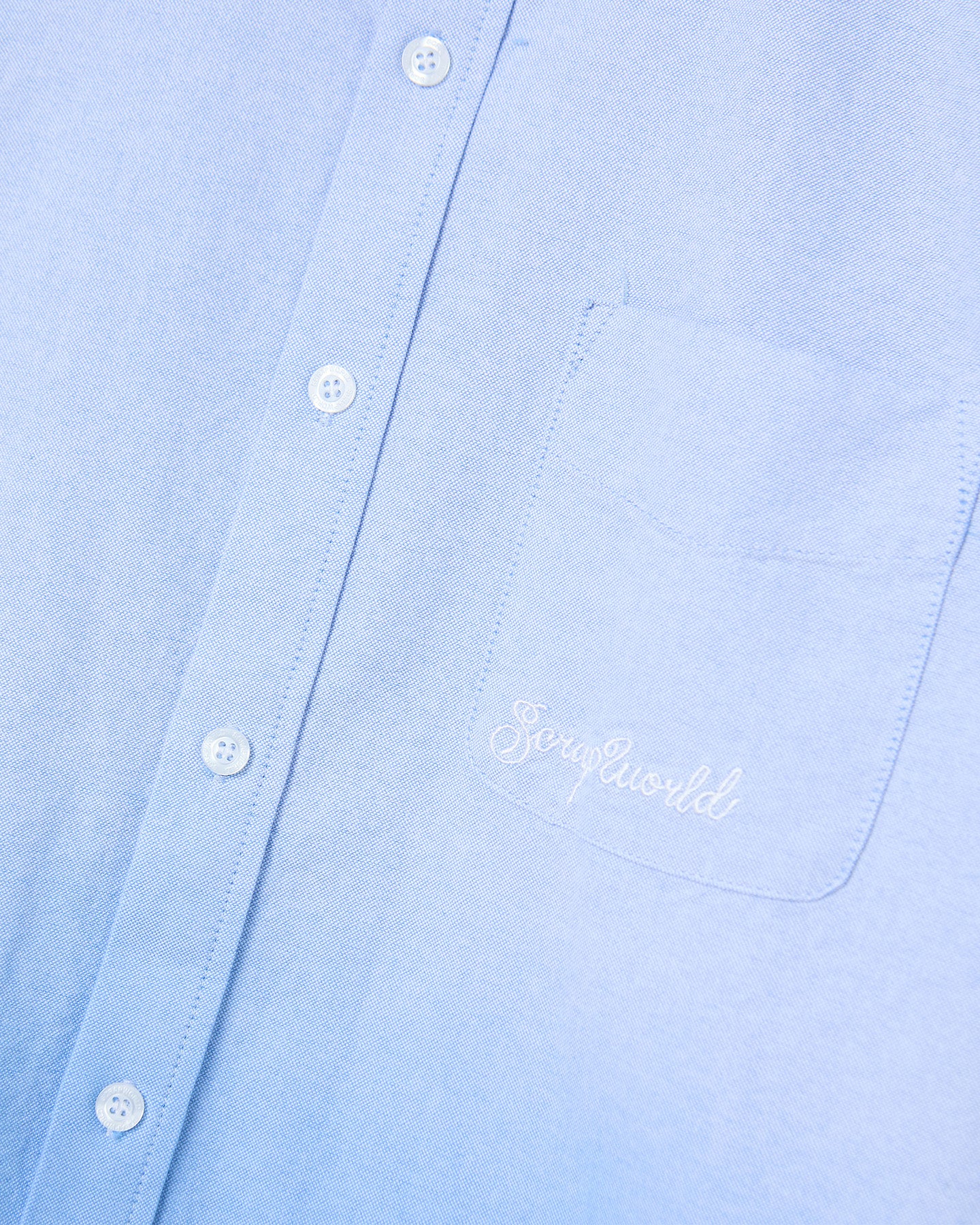 GRADIENT BOXY OXFORD SHIRT BLUE - Image 3