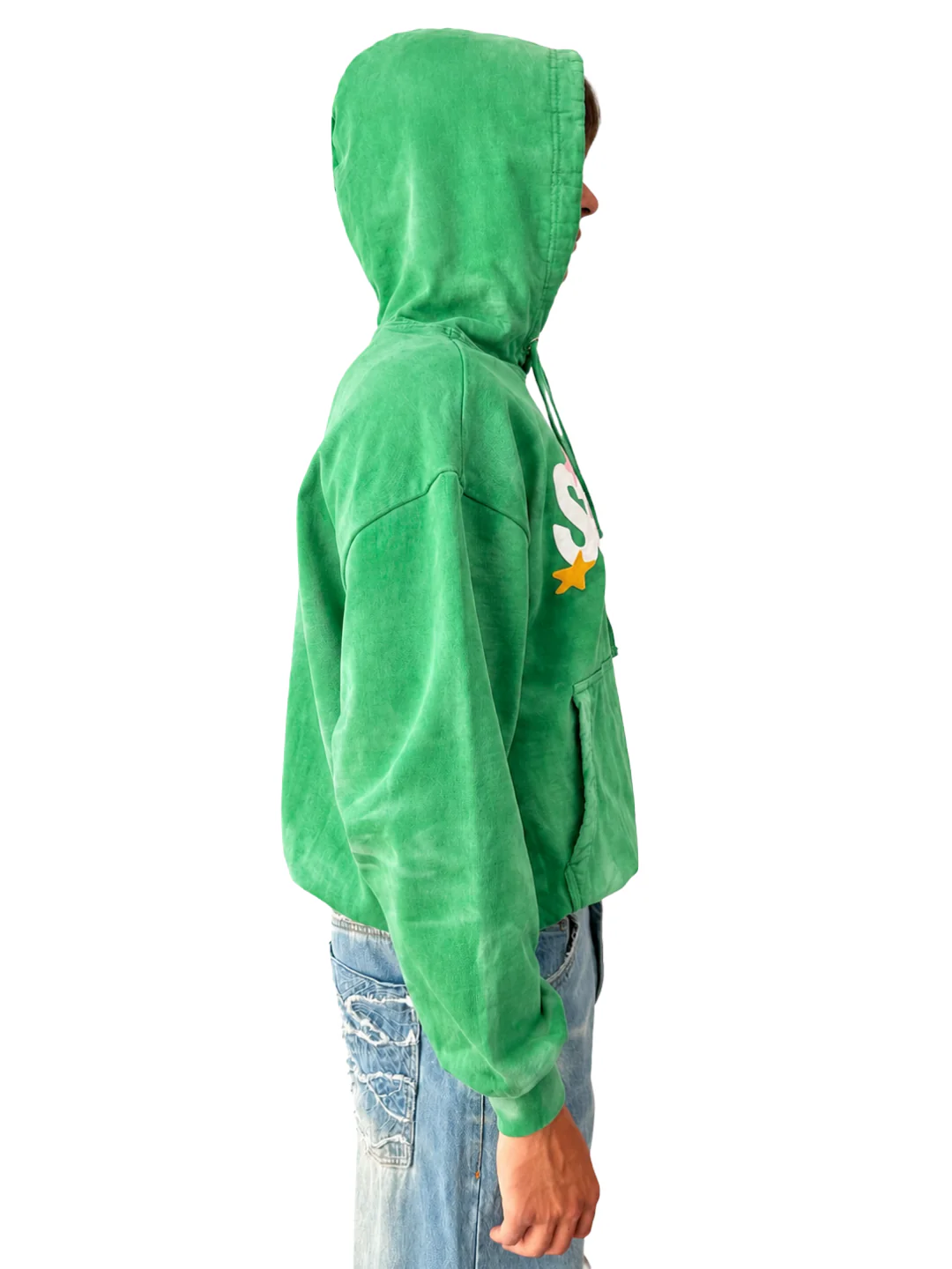 MAGIC SUNFADED HOODIE GREEN - Image 9