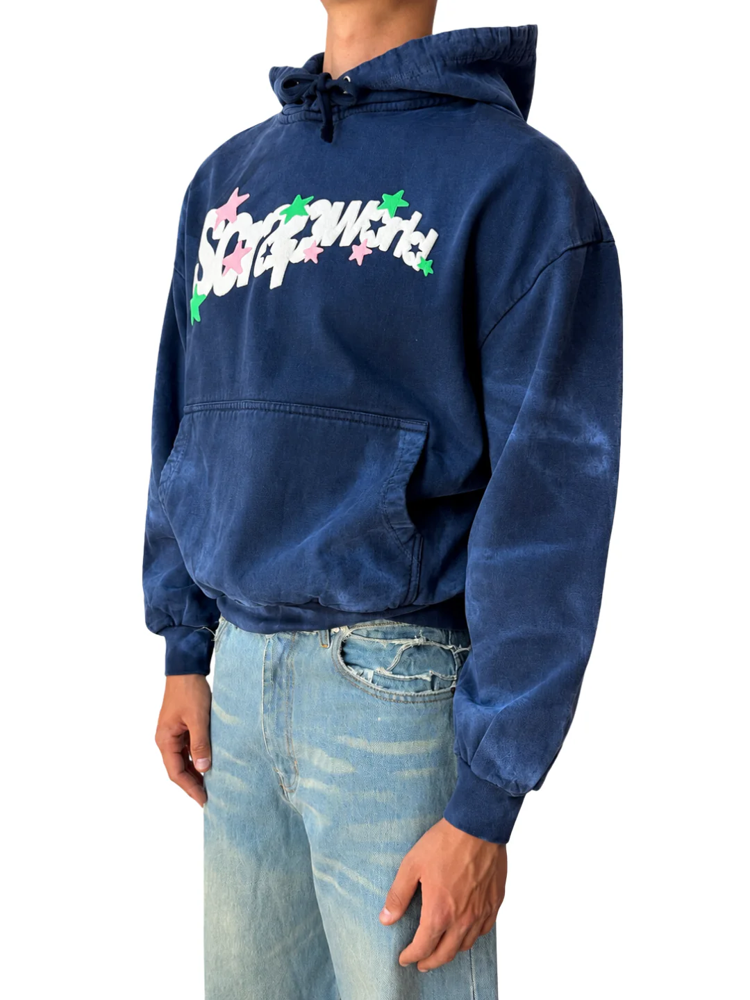 MAGIC SUNFADED HOODIE  NAVY - Image 3