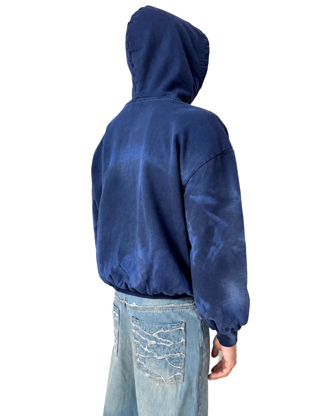 MAGIC SUNFADED HOODIE  NAVY - Image 5