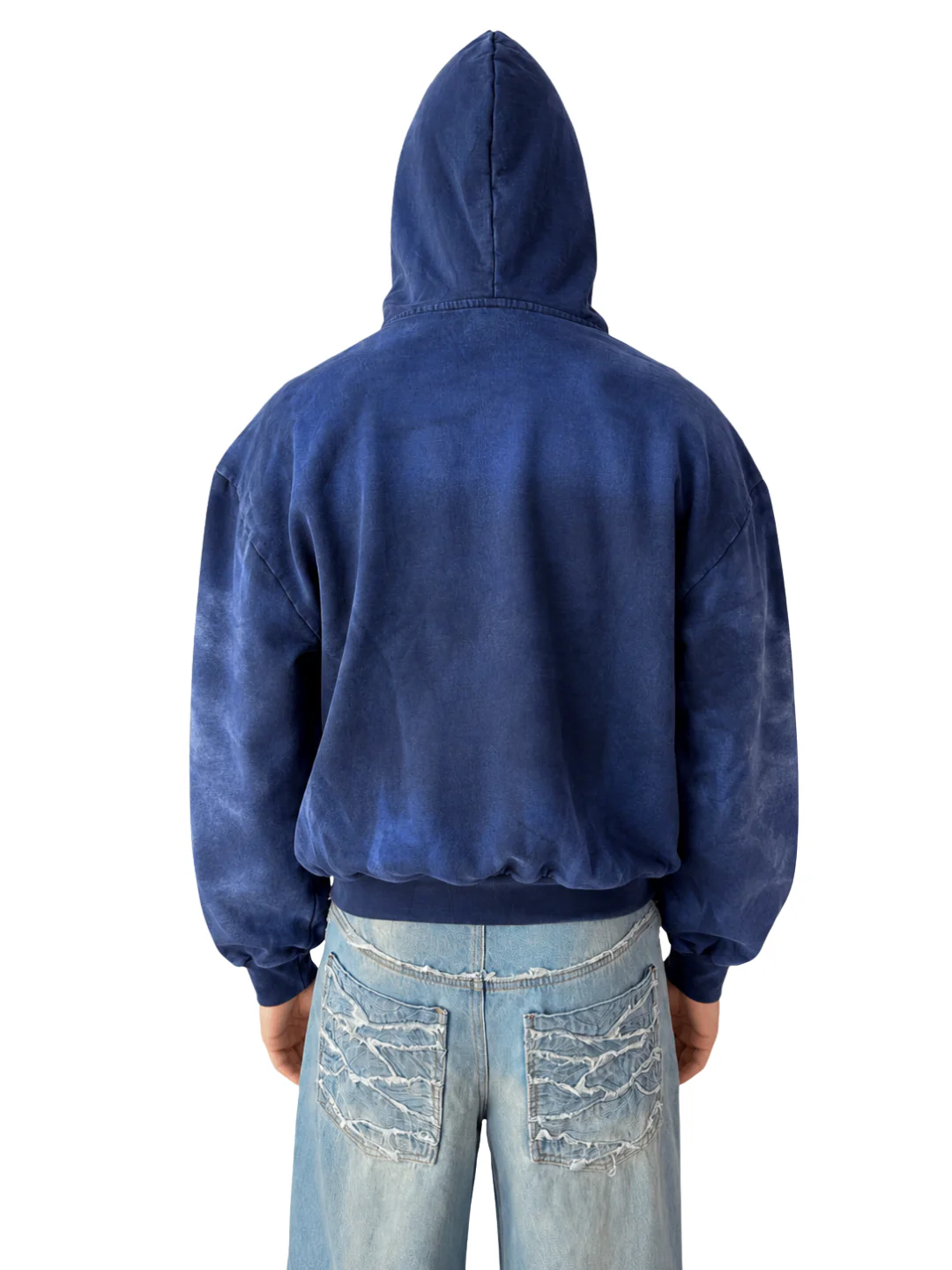 MAGIC SUNFADED HOODIE  NAVY - Image 7