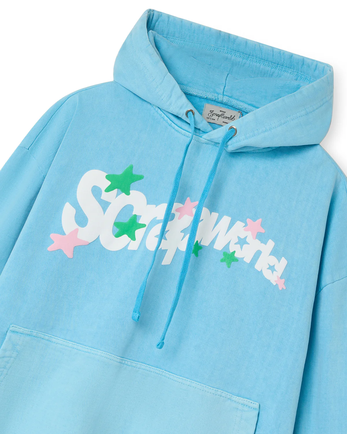 MAGIC SUNFADED HOODIE BABY BLUE - Image 3
