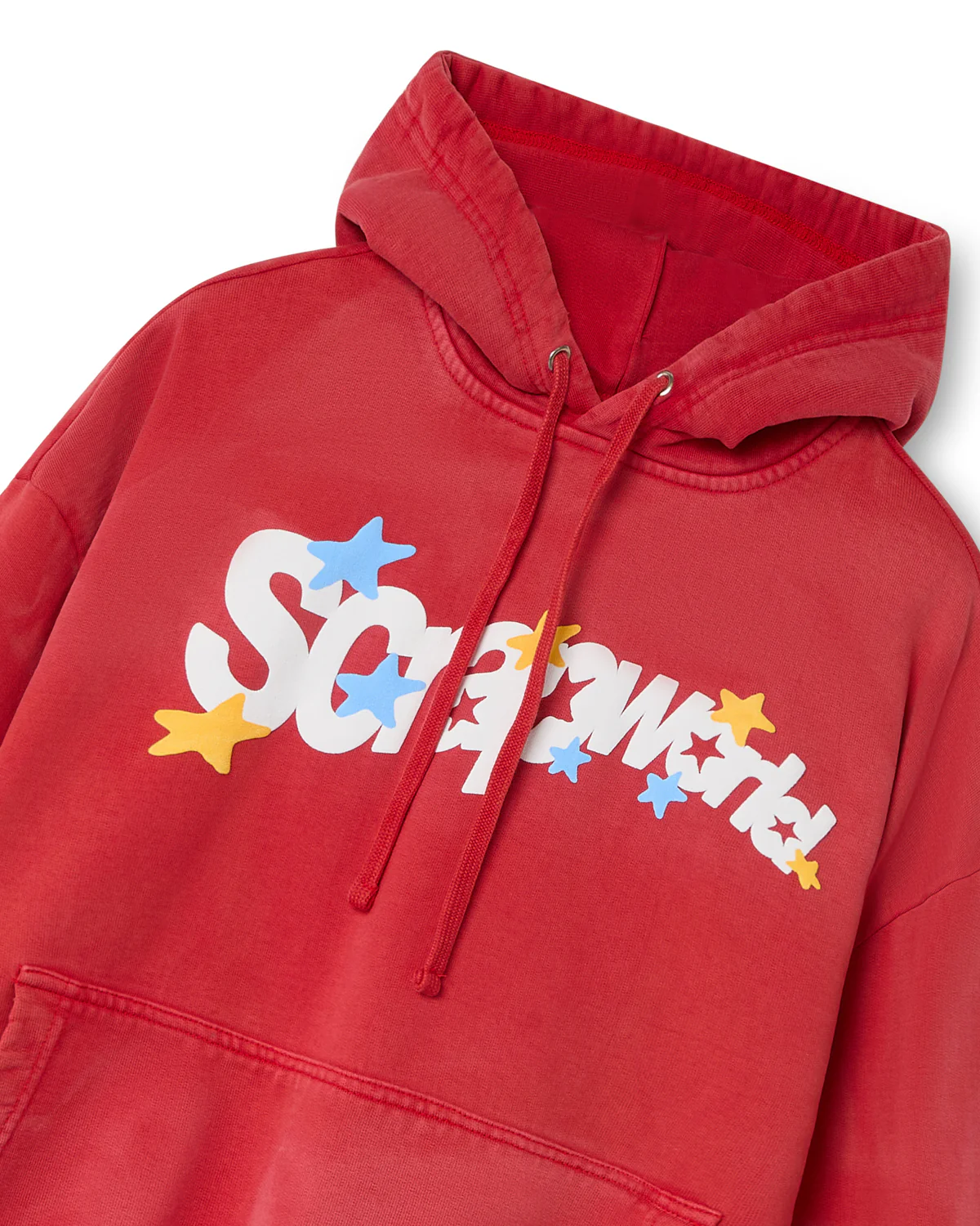 MAGIC SUNFADED HOODIE RED - Image 3