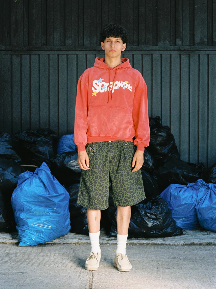 MAGIC SUNFADED HOODIE RED - Image 4