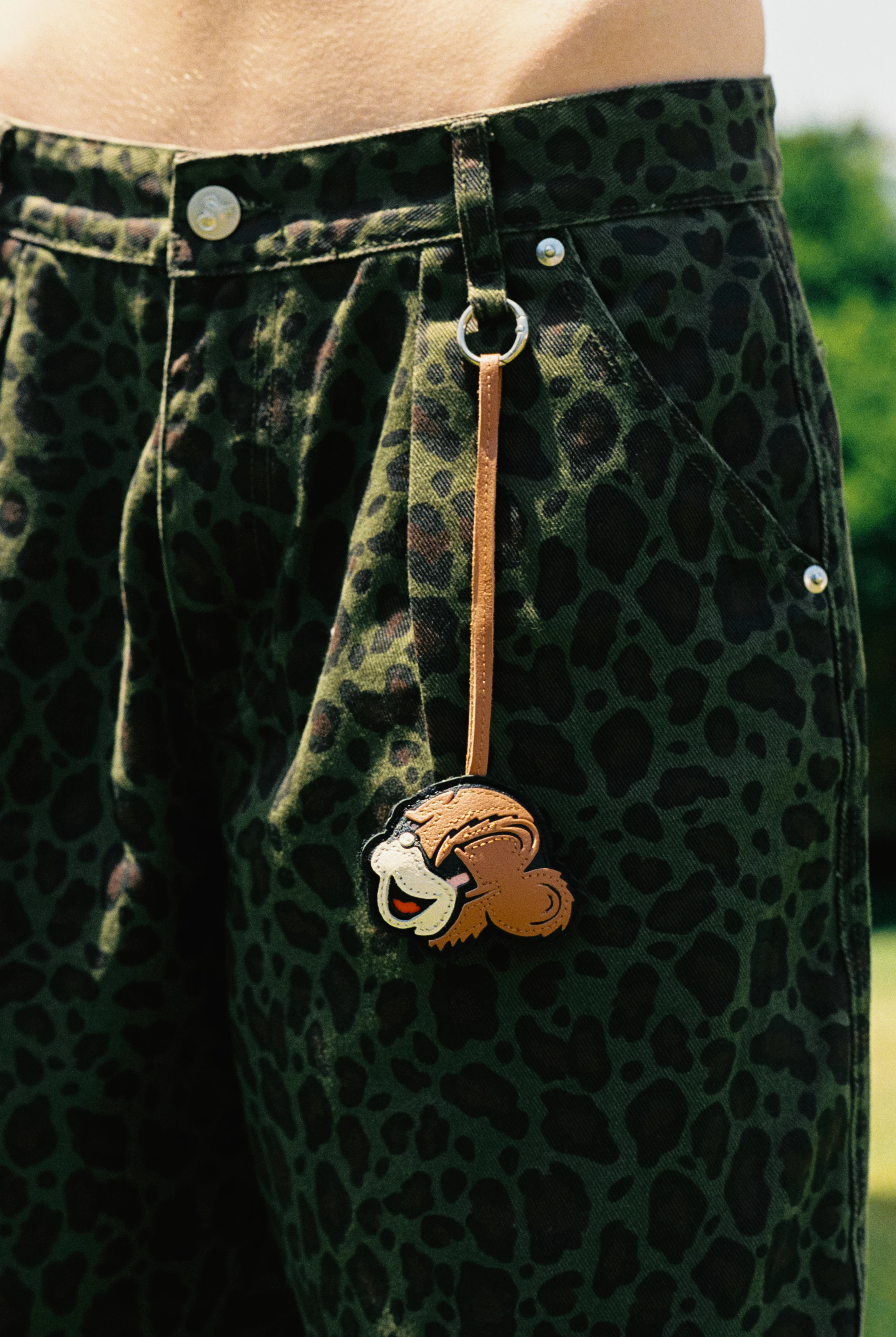 MONKEY LEATHER CHARM - Image 3