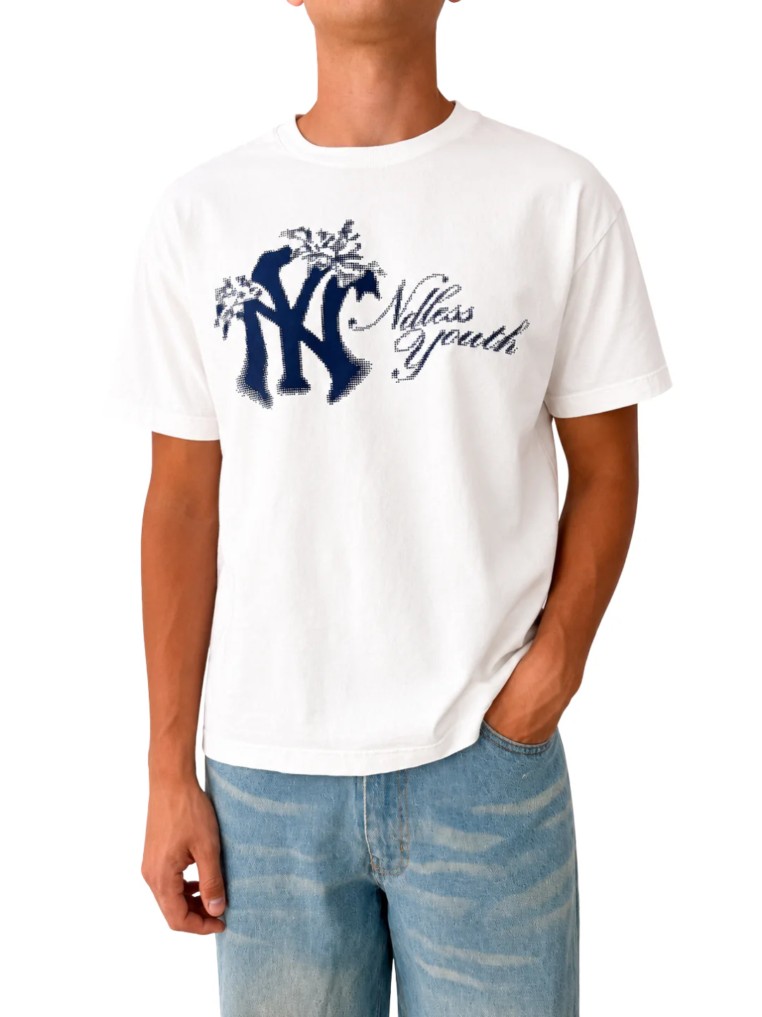NDLESS YOUTH TEE WHITE - Image 2