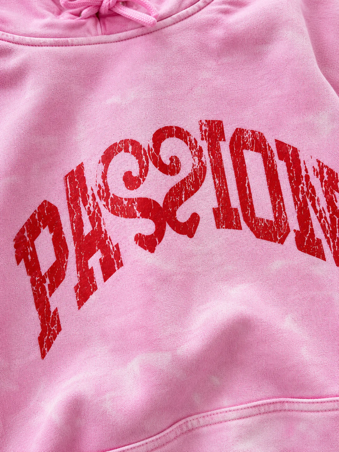 PASSION SUNFADED HOODIE BABY PINK - Image 4