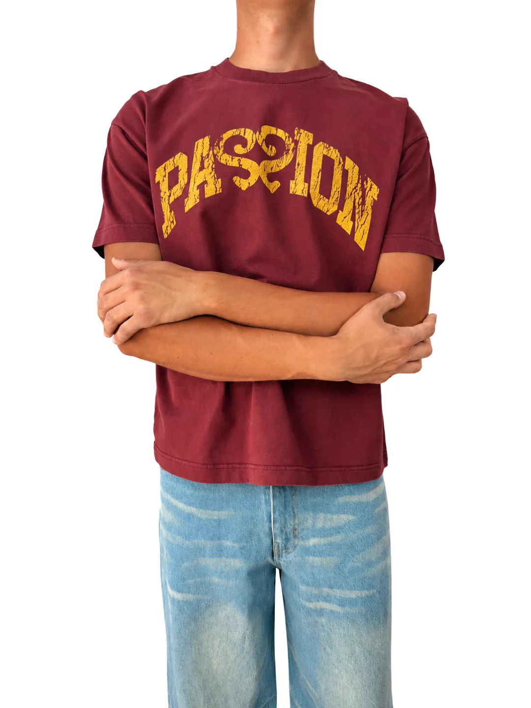 PASSION TEE BURGUNDY - Image 3