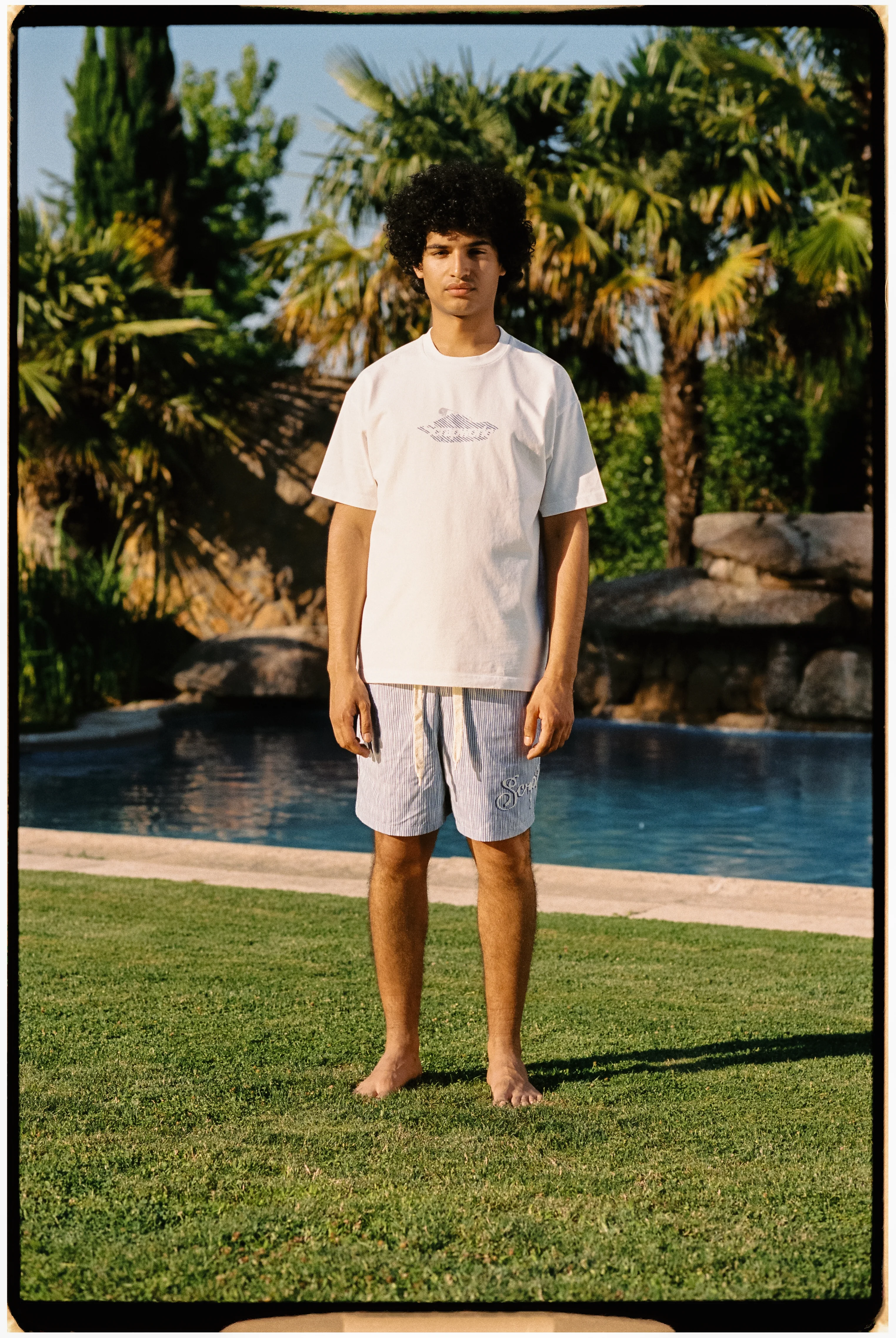 PEN LINES SWIMSHORTS BLUE - Image 3