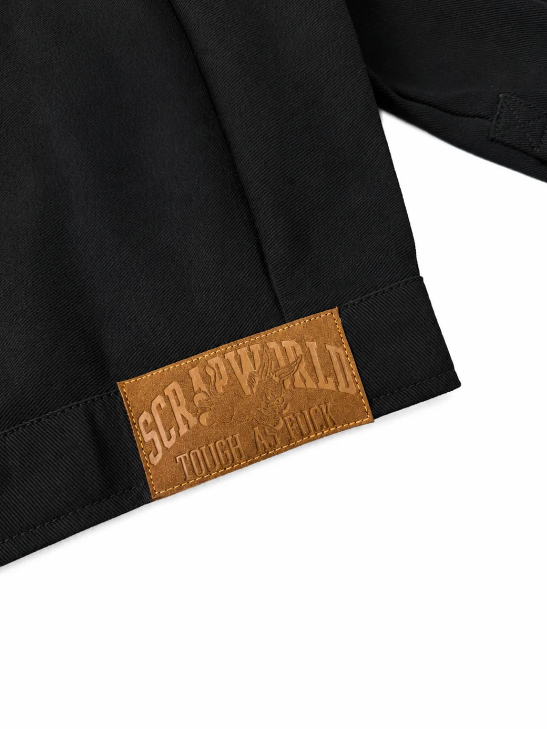 LUCKY RHINESTONE WORKJACKET BLACK - Image 4