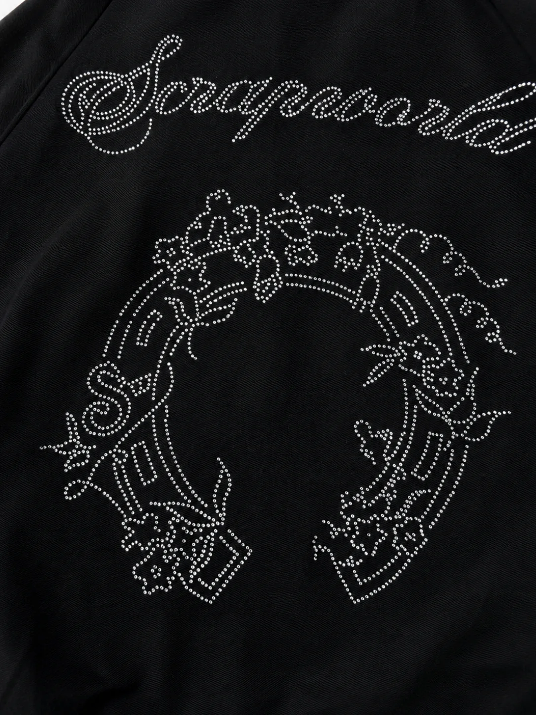 LUCKY RHINESTONE WORKJACKET BLACK - Image 5