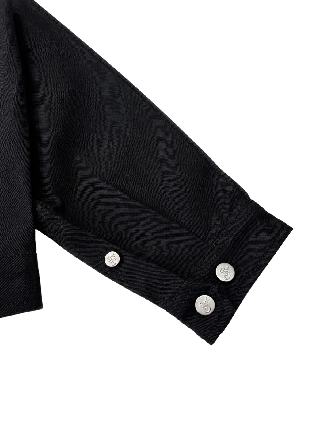 LUCKY RHINESTONE WORKJACKET BLACK - Image 6