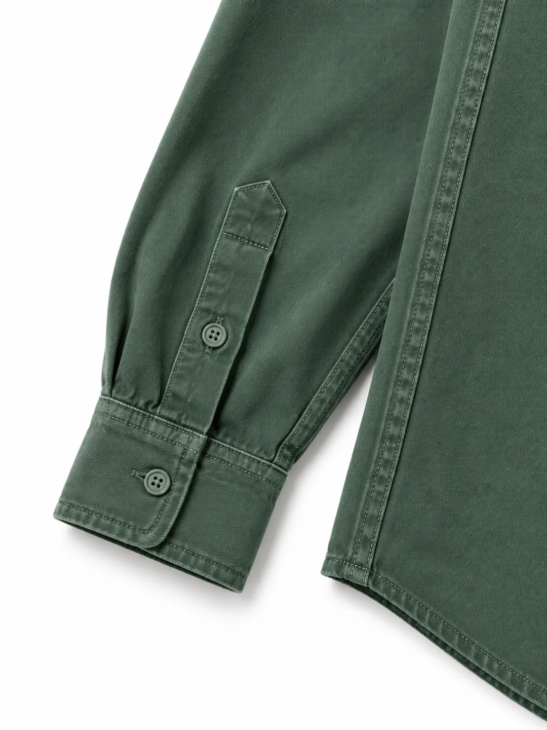 MISS UNIVERSE HEAVY WORK SHIRT GREEN - Image 4