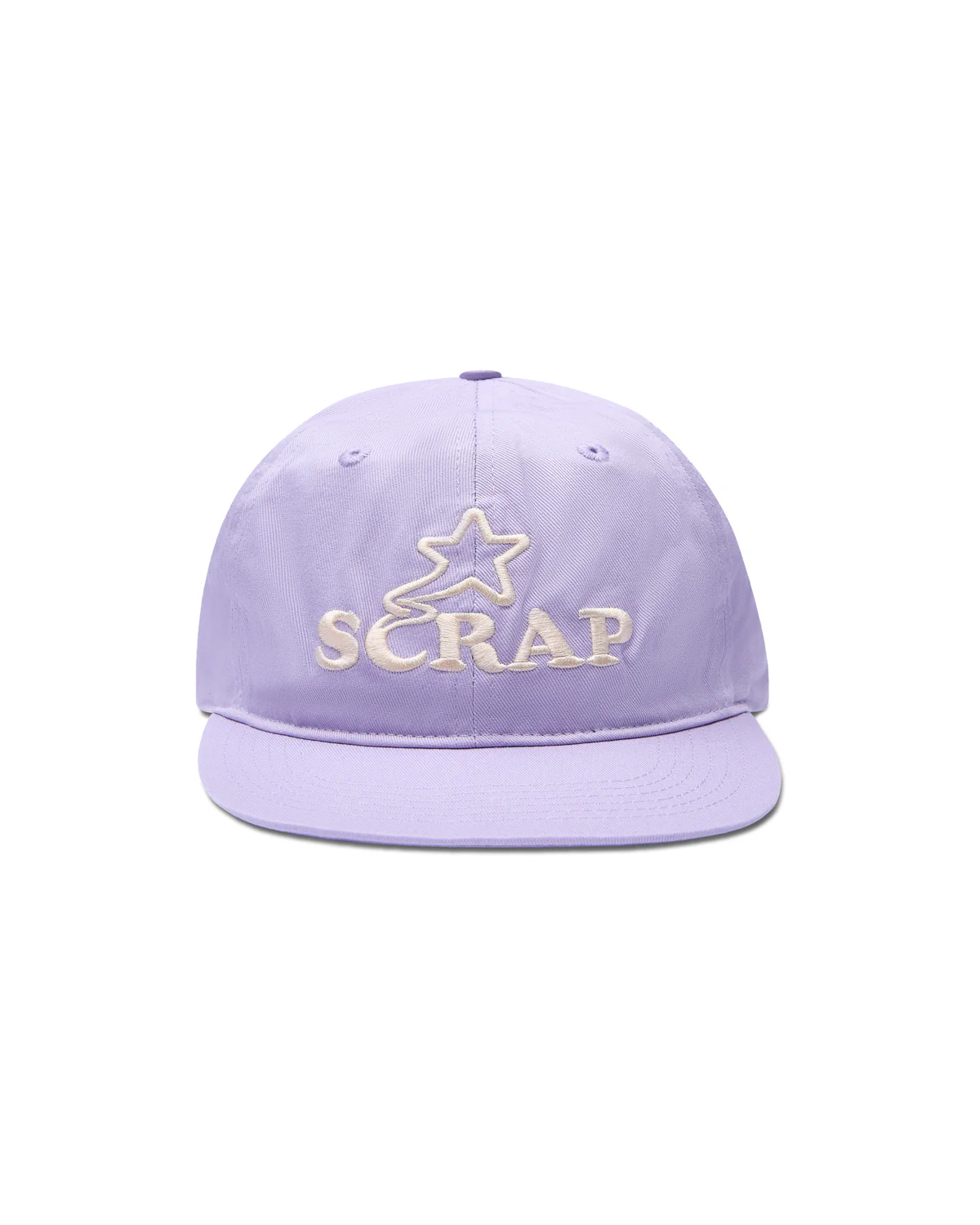 SCRAP SMOKE SNAPBACK CAP LILAC