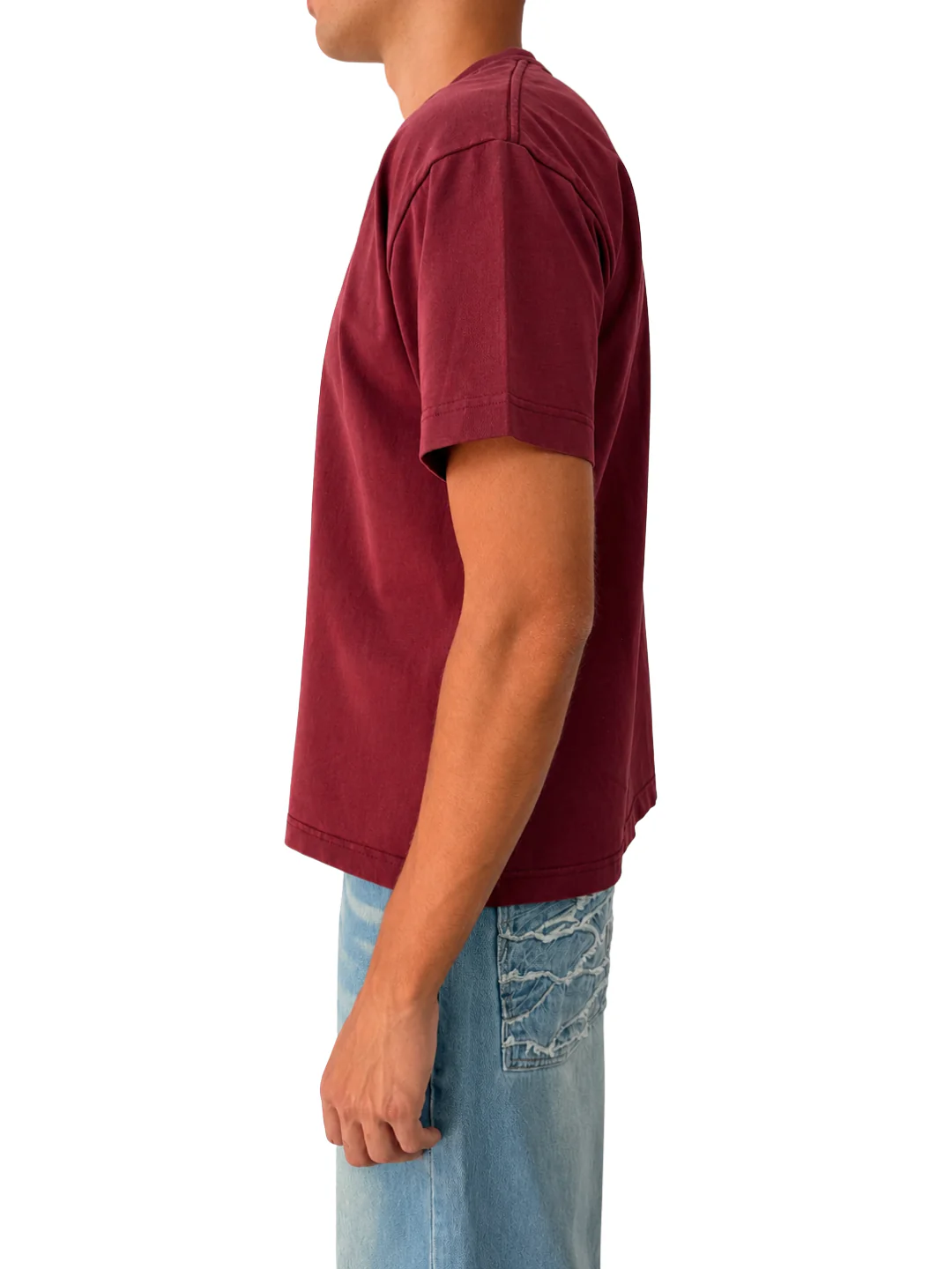 SPARK TEE BURGUNDY - Image 6