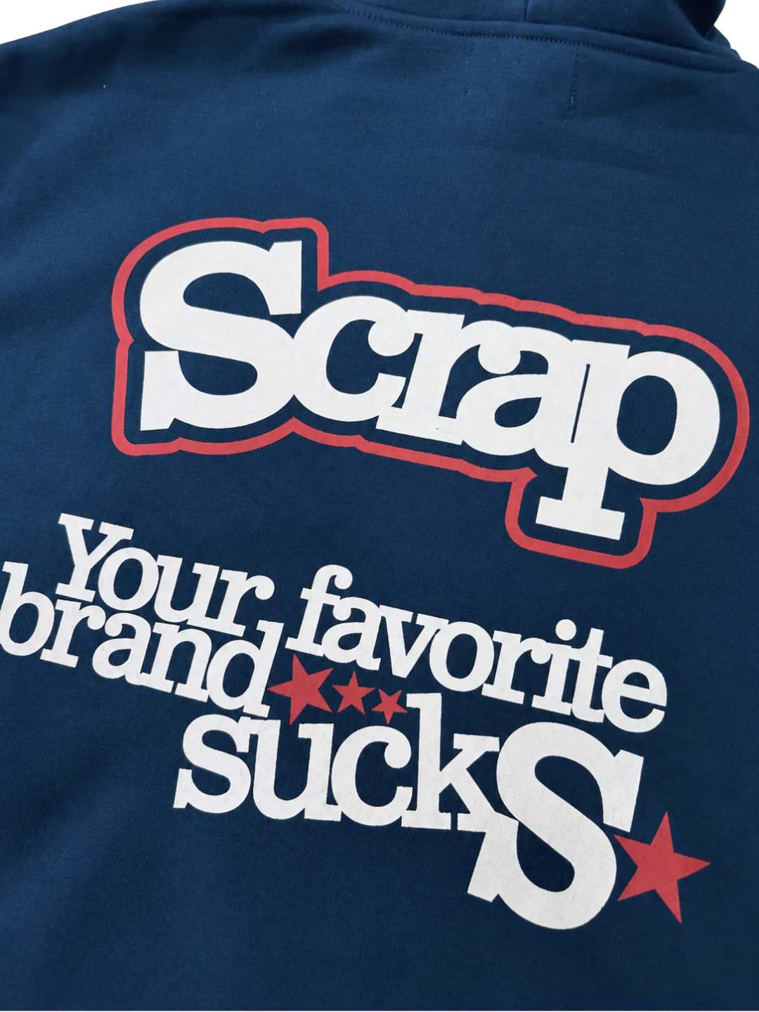 SUCKS HOODIE TILT BLUE - Image 4
