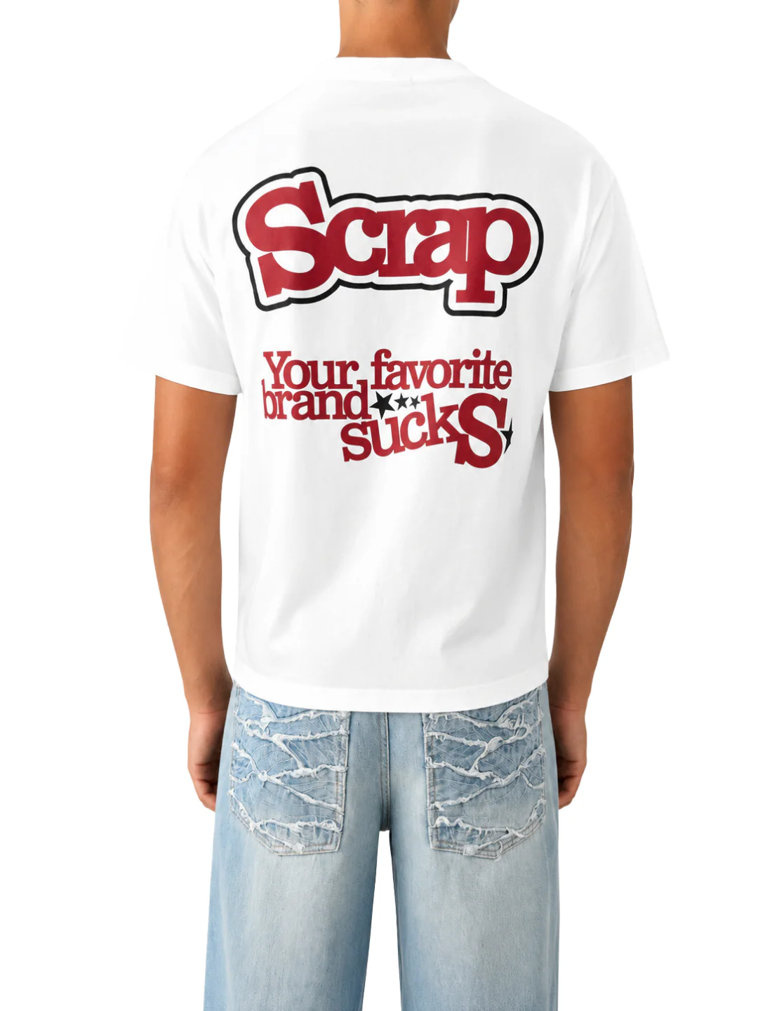SUCKS TEE WHITE - Image 2