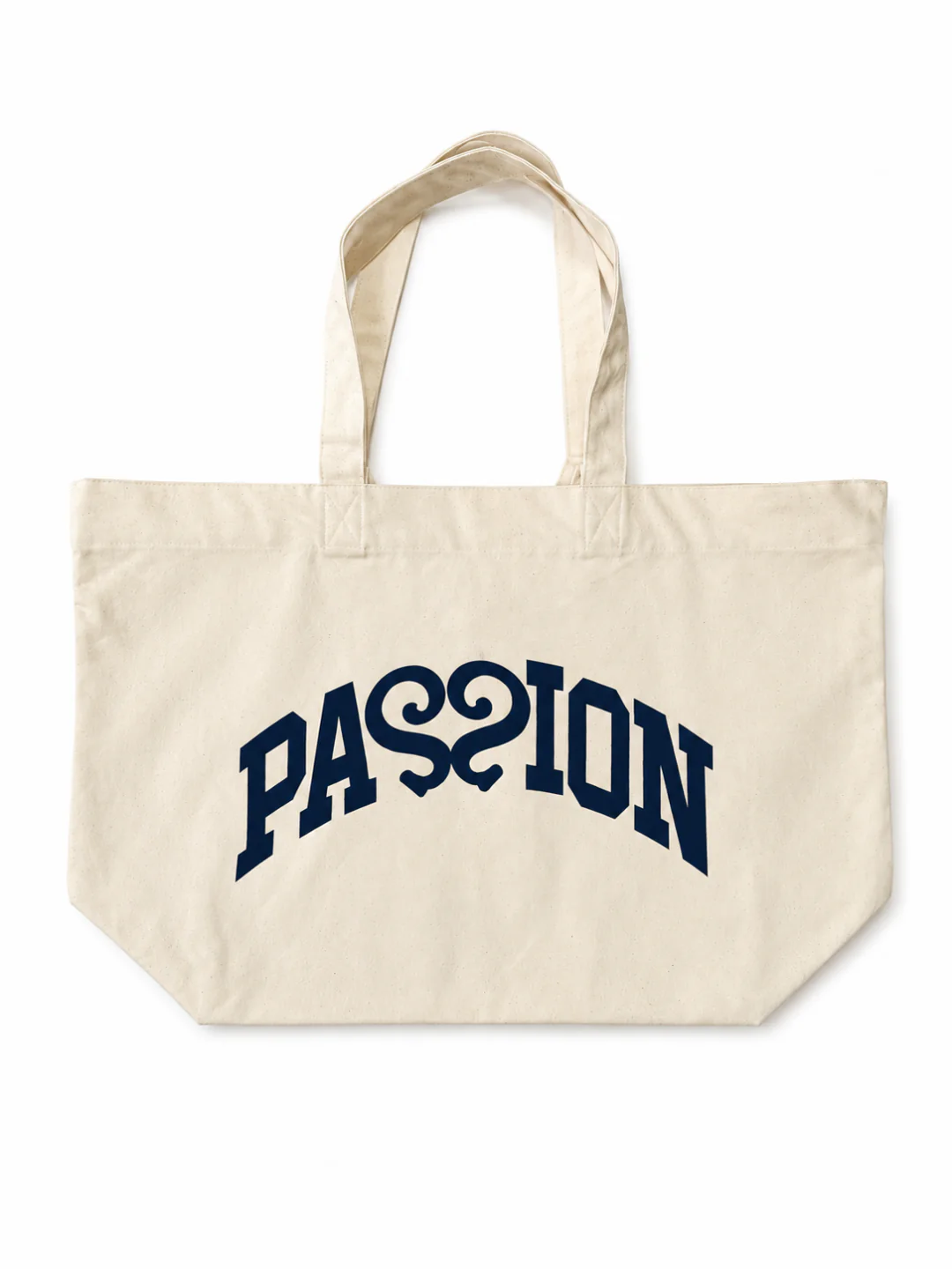 SCRAPWORLD 26 HEAVY CANVAS TOTE BAG BEIGE