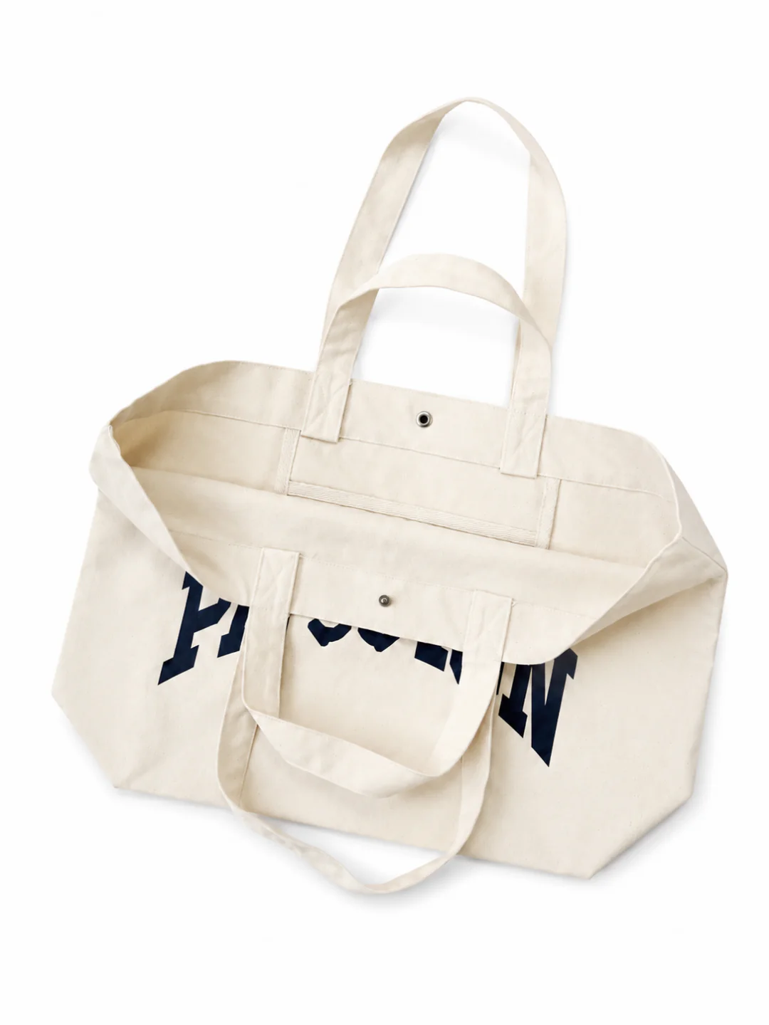 SCRAPWORLD 26 HEAVY CANVAS TOTE BAG BEIGE - Image 3