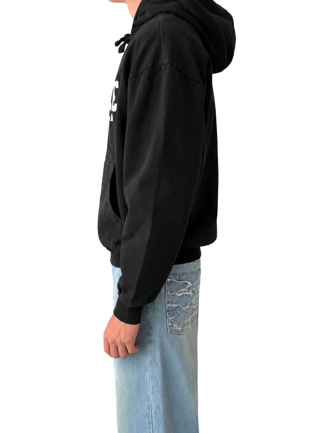 GENYUS AT WORK HOODIE BLACK - Image 6