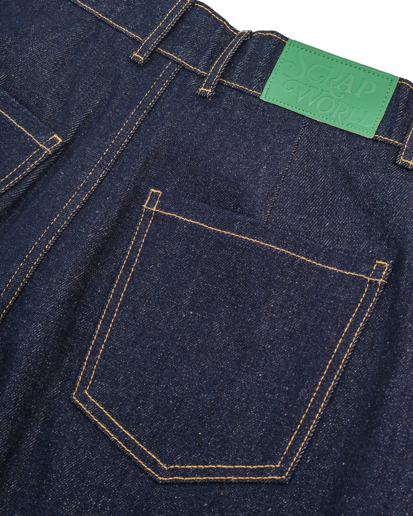 TWISTED SEAM DENIM PANTS - Image 3