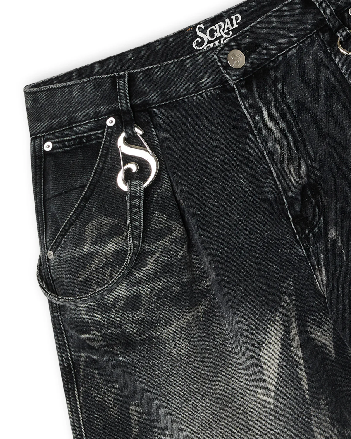 WIDE LEG SHORTS CHARCOAL - Image 4